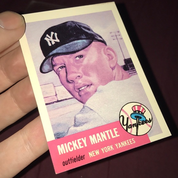 Mickey Mantle 1983 perfect condition card - Picture 3 of 5